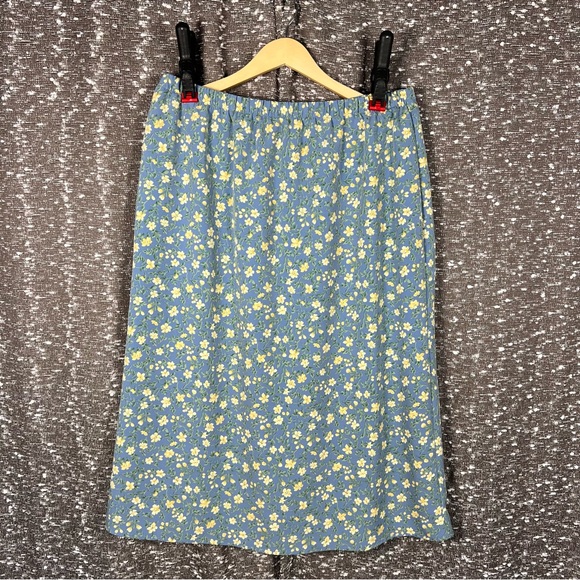 Vintage TOG Shop Floral Button‎ Down Shirt & Skirt Set - Picture 7 of 9